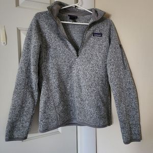 Womens patagonia fleece quarter zip better sweater